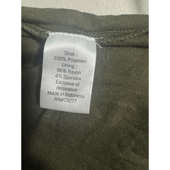 Sonoma Womens L Top Butterflies Casual Interview Office Wear Going Out Chiffon - Picture 4 of 7